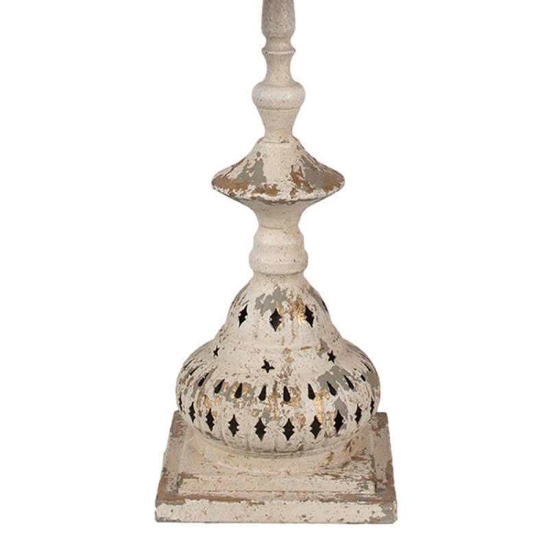 Clayre & Eef Table Lamp Ø 29x67 cm Beige Metal