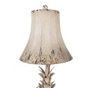 Clayre & Eef Lampe de table Ø 30x64 cm Beige Métal