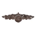 Clayre & Eef Deurknop 4x4x14 cm Bruin Metaal