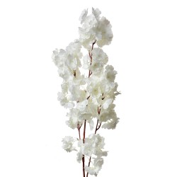 Clayre & Eef Fleur artificielle 100 cm Blanc Plastique