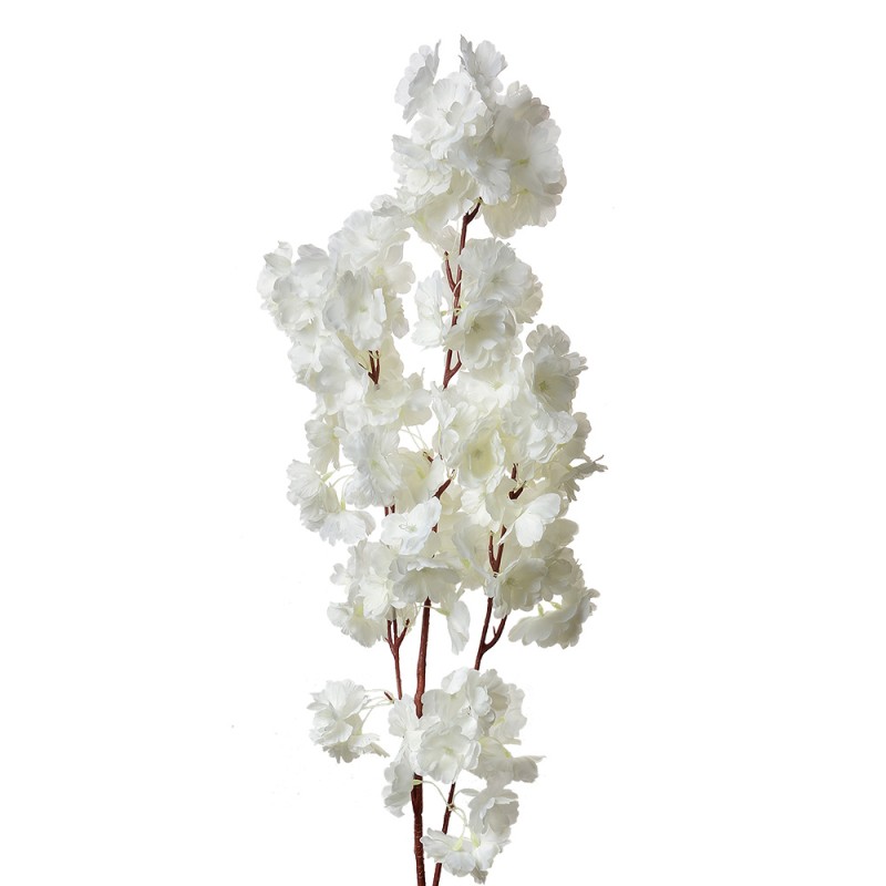 Clayre & Eef Fiore artificiale 100 cm Bianco Plastica