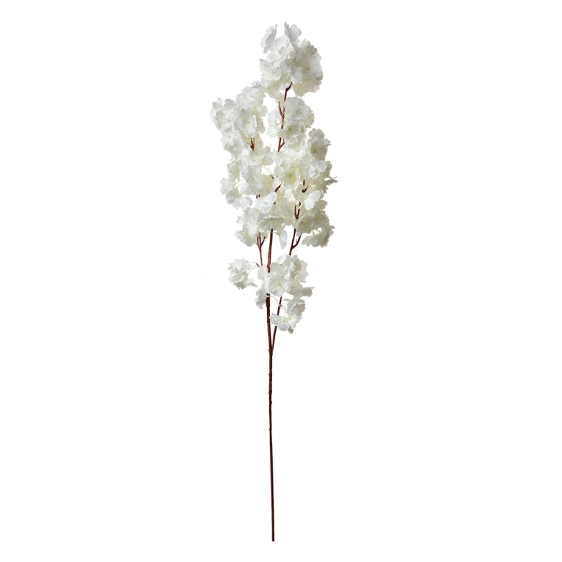 Clayre & Eef Fiore artificiale 100 cm Bianco Plastica