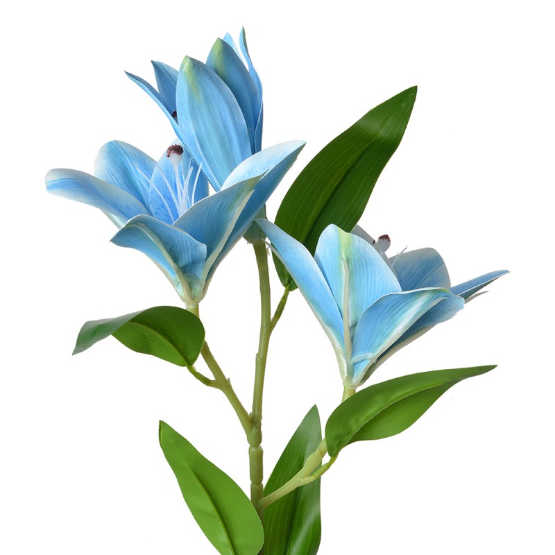 Clayre & Eef Kunstbloem 71 cm Blauw Kunststof