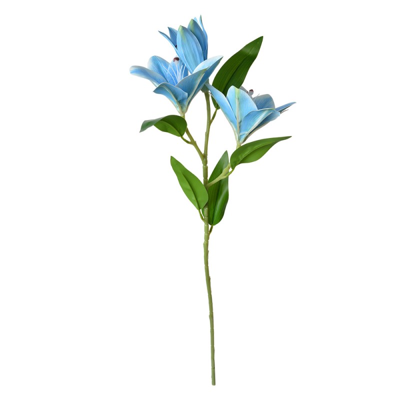 Clayre & Eef Kunstbloem 71 cm Blauw Kunststof