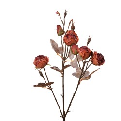 Clayre & Eef Fiore artificiale 73 cm Arancione Plastica