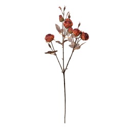 Clayre & Eef Fiore artificiale 73 cm Arancione Plastica