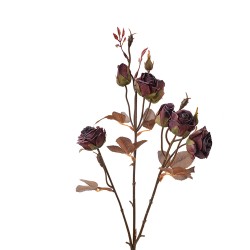Clayre & Eef Artificial Flower 73 cm Red Plastic