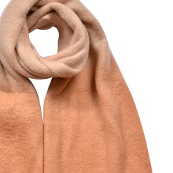 Clayre & Eef Écharpe d'hiver femmes 32x220 cm Marron Synthétique Rectangle