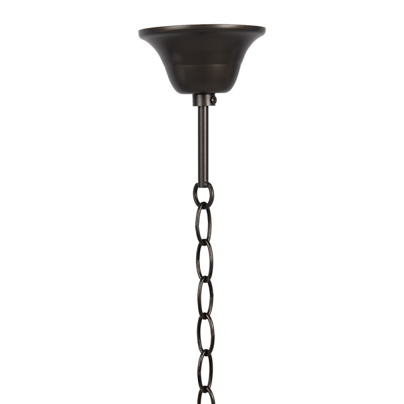 LumiLamp Kabelanhänger Tiffany 130 cm  Goldfarbig Eisen