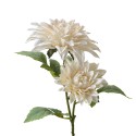 Clayre & Eef Artificial Flower 62 cm White Plastic