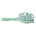 Clayre & Eef Brosse à cheveux Vert Plastique Verre Chat