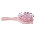 Clayre & Eef Haarborstel 15x8x3 cm Roze Kunststof Glas Kat