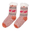 Clayre & Eef Christmas socks Set of 12 one size Multicoloured Synthetic Deer