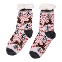 Clayre & Eef Christmas socks Set of 12 one size Multicoloured Synthetic Deer