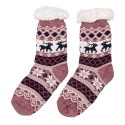 Clayre & Eef Weihnachtssocken Set von 12 one size Mehrfarbig Synthetisch Hirsche
