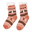 Clayre & Eef Weihnachtssocken Set von 12 one size Mehrfarbig Synthetisch Hirsche