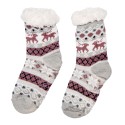 Clayre & Eef Weihnachtssocken Set von 12 one size Mehrfarbig Synthetisch Hirsche