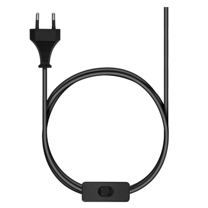 Clayre & Eef Lampada da tavolo Ø 23x45 cm Nero Plastica Uccello