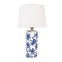 Clayre & Eef Table Lamp Ø 28x50 cm White Ceramic
