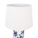 Clayre & Eef Table Lamp Ø 28x50 cm White Ceramic