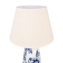 Clayre & Eef Tischlampe Ø 28x49 cm Weiß Keramik