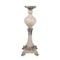 Clayre & Eef Candle holder 14x14x40 cm Beige Ceramic material