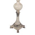 Clayre & Eef Candle holder 14x14x40 cm Beige Ceramic material