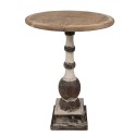 Clayre & Eef Beistelltisch Ø 62x81 cm Braun Holz Rund