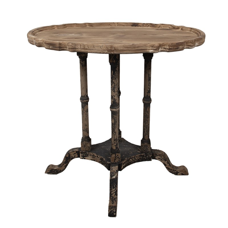 Clayre & Eef Side Table 66x42x64 cm Brown Wood