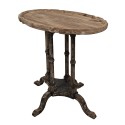 Clayre & Eef Side Table 66x42x64 cm Brown Wood
