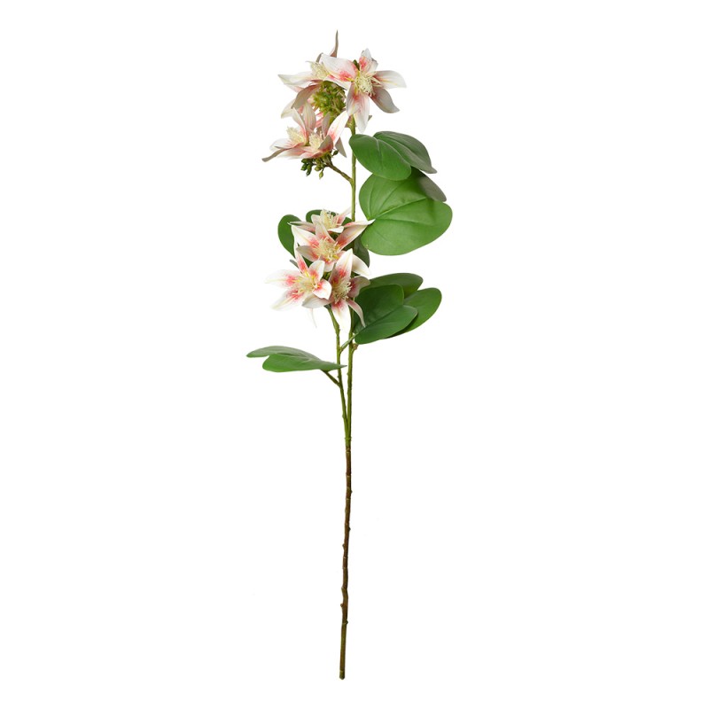 Clayre & Eef Fiore artificiale 80 cm Bianco Plastica