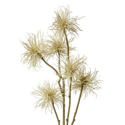 Clayre & Eef Kunstblume 80 cm Weiß Kunststoff