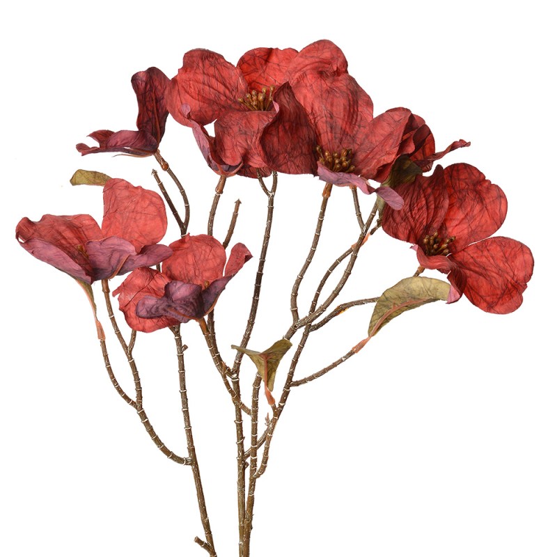 Clayre & Eef Artificial Flower 72 cm Red Plastic