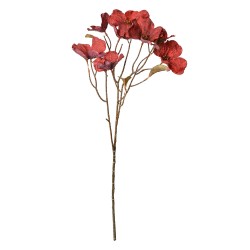 Clayre & Eef Artificial Flower 72 cm Red Plastic