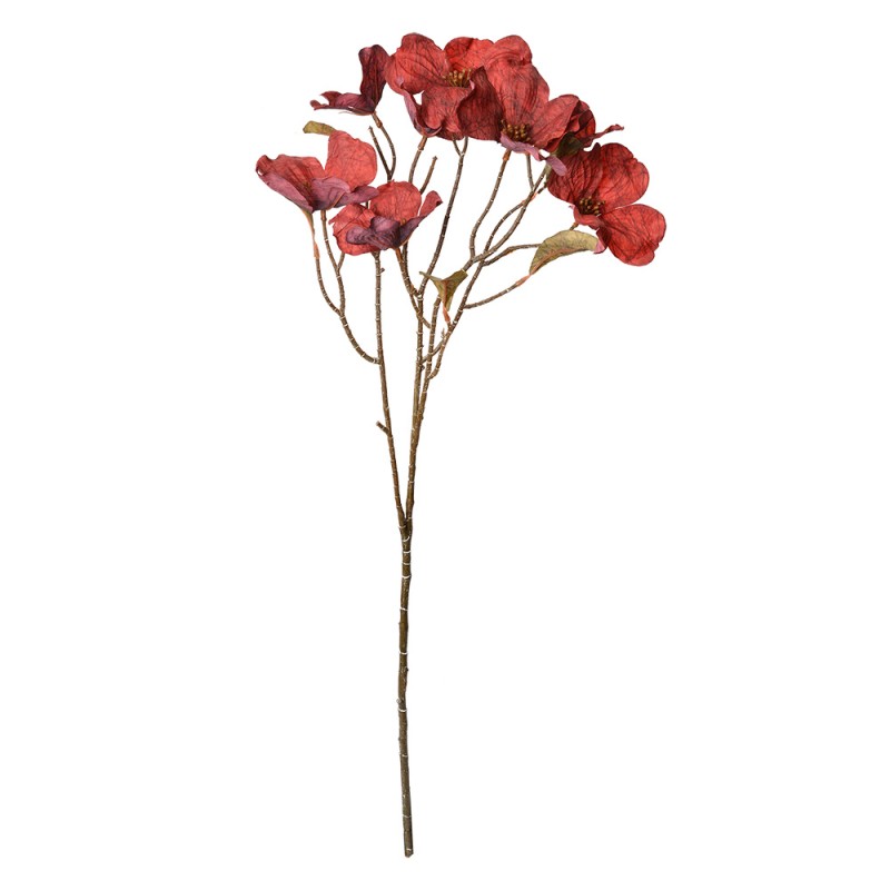 Clayre & Eef Artificial Flower 72 cm Red Plastic
