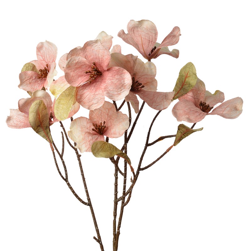 Clayre & Eef Fleur artificielle 72 cm Rose Plastique