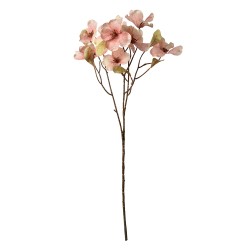 Clayre & Eef Fleur artificielle 72 cm Rose Plastique