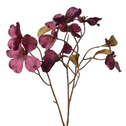 Clayre & Eef Artificial Flower 72 cm Purple Plastic