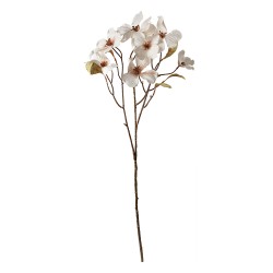 Clayre & Eef Fiore artificiale 72 cm Bianco Plastica