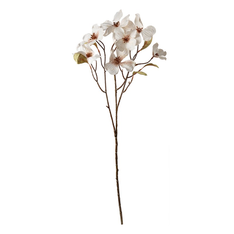 Clayre & Eef Fiore artificiale 72 cm Bianco Plastica