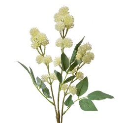 Clayre & Eef Kunstblume 68 cm Beige Kunststoff