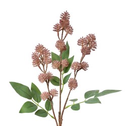 Clayre & Eef Kunstblume 68 cm Rosa Kunststoff