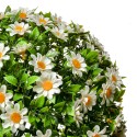 Clayre & Eef Buxus bol Ø 30 cm Wit Groen Kunststof Rond