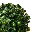 Clayre & Eef Boule de buis Ø 12 cm Vert Plastique Rond