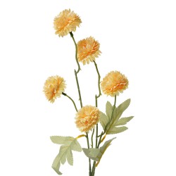 Clayre & Eef Fiore artificiale 50 cm Giallo Plastica