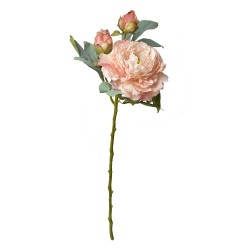 Clayre & Eef Fiore artificiale 62 cm Rosa Plastica Nessuna forma