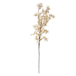 Clayre & Eef Kunstblume 112 cm Beige Kunststoff