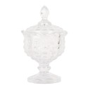 Clayre & Eef Vorratsglas Ø 9x16 cm Transparant Glas