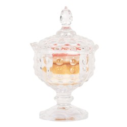 Clayre & Eef Vorratsglas Ø 9x16 cm Transparant Glas