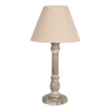 Clayre & Eef Table Lamp Ø 23x45 cm Brown Wood